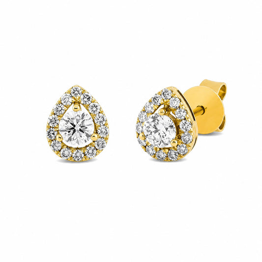 Looi & Co Naušnice Žuto Zlato (18k) 2R144G8-4