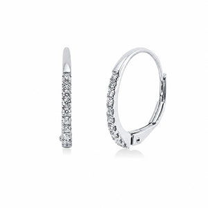 Looi & Co Naušnice Bijelo Zlato (18k) 2S687W8-1
