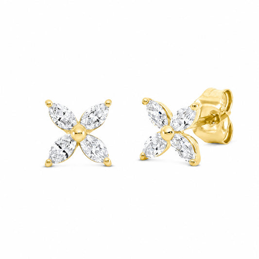 Looi & Co Naušnice Žuto Zlato (18k) 2S828G8-1