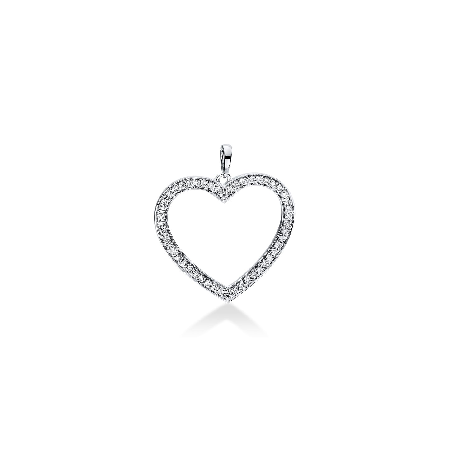 Looi & Co Privjesak Bijelo Zlato (18k) 3D815W8-4