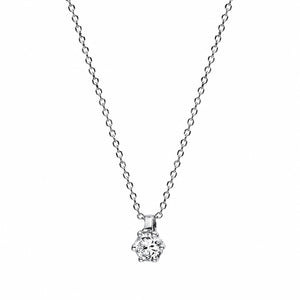 Looi & Co Ogrlica Bijelo Zlato (18k) 4D278W8-60