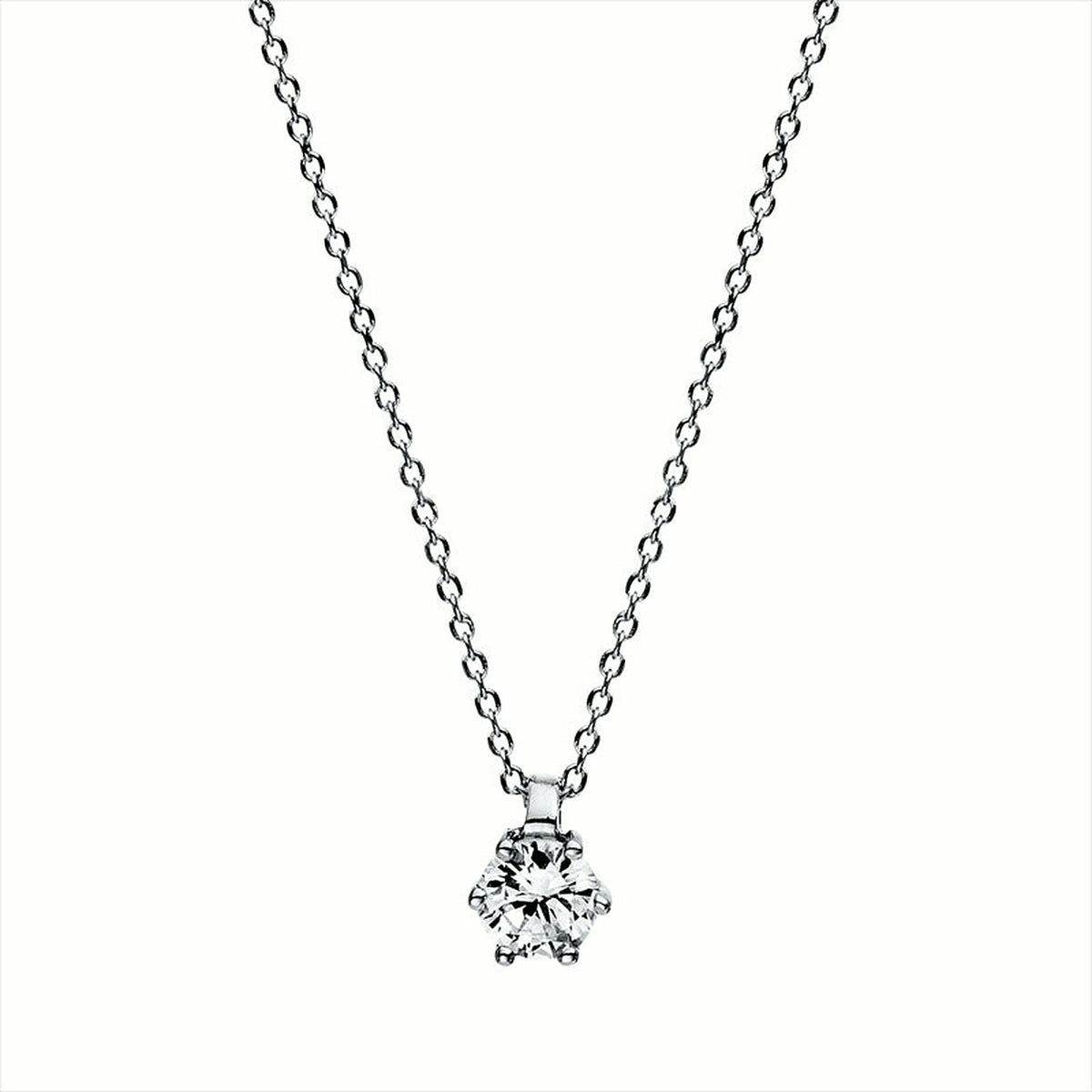 Looi & Co Ogrlica Bijelo Zlato (18k) 4D279W8-41