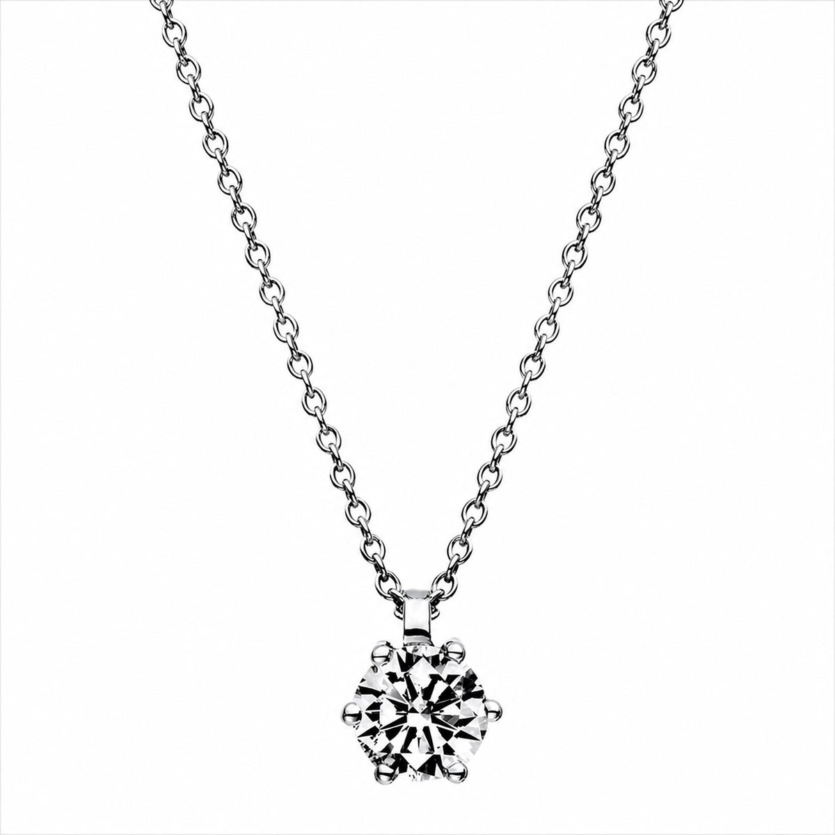 Looi & Co Ogrlica Bijelo Zlato (18k) 4D398W8-61