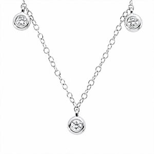 Looi & Co Ogrlica Bijelo Zlato (18k) 4I188W8-4
