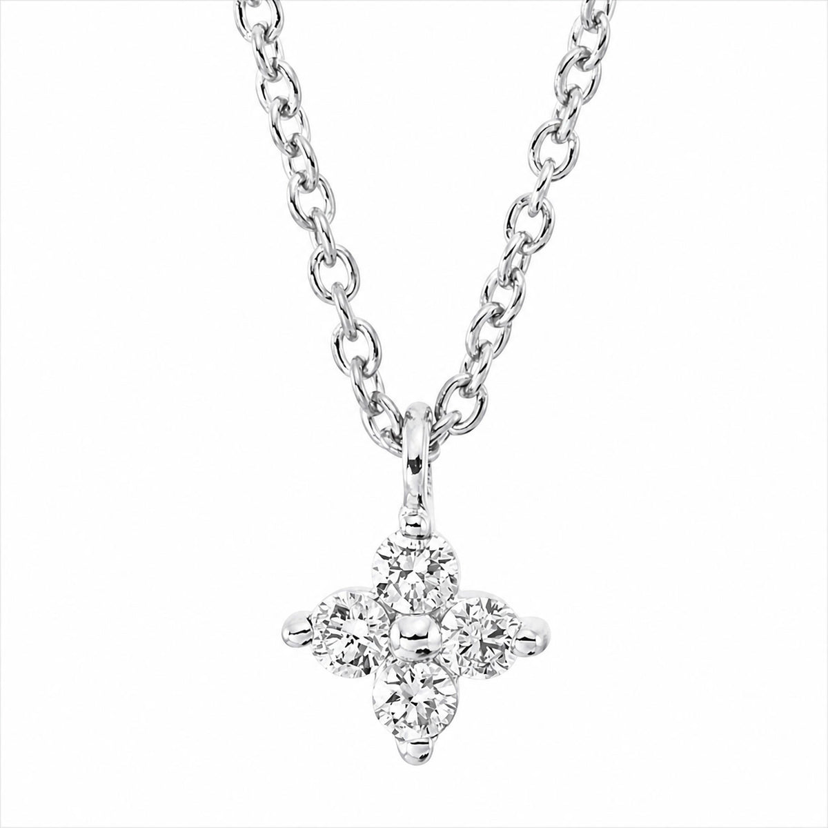 Looi & Co Ogrlica Bijelo Zlato (18k) 4L994W8-6