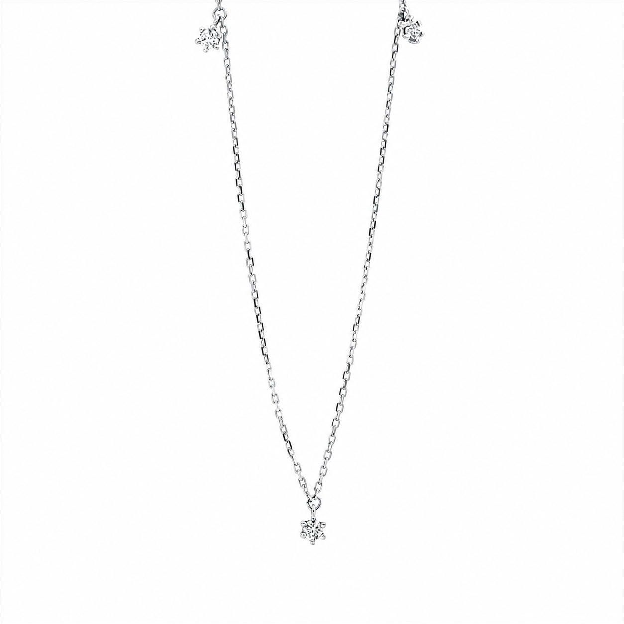 Looi & Co Ogrlica Bijelo Zlato (18k) 4M598W8-1