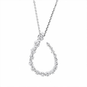Looi & Co Ogrlica Bijelo Zlato (18k) 4M694W8-2