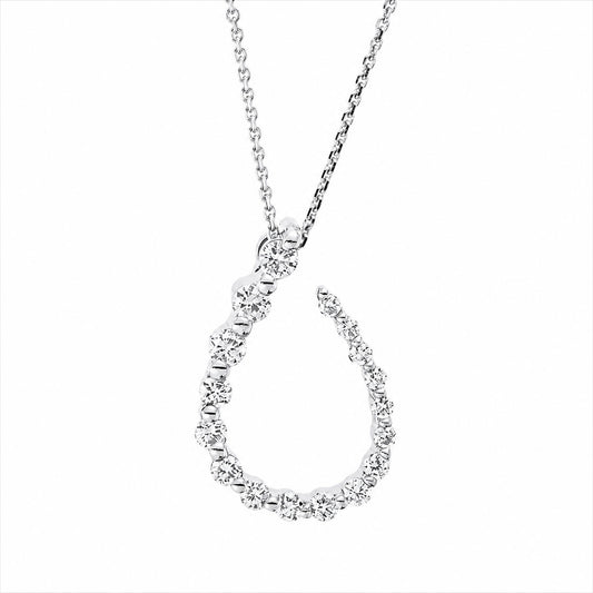 Looi & Co Ogrlica Bijelo Zlato (18k) 4M694W8-2