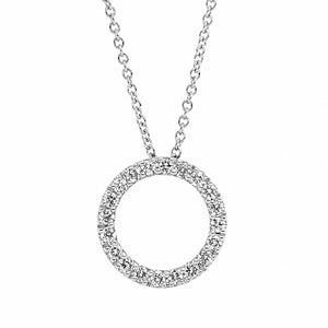 Looi & Co Ogrlica Bijelo Zlato (18k) 4N753W8-1