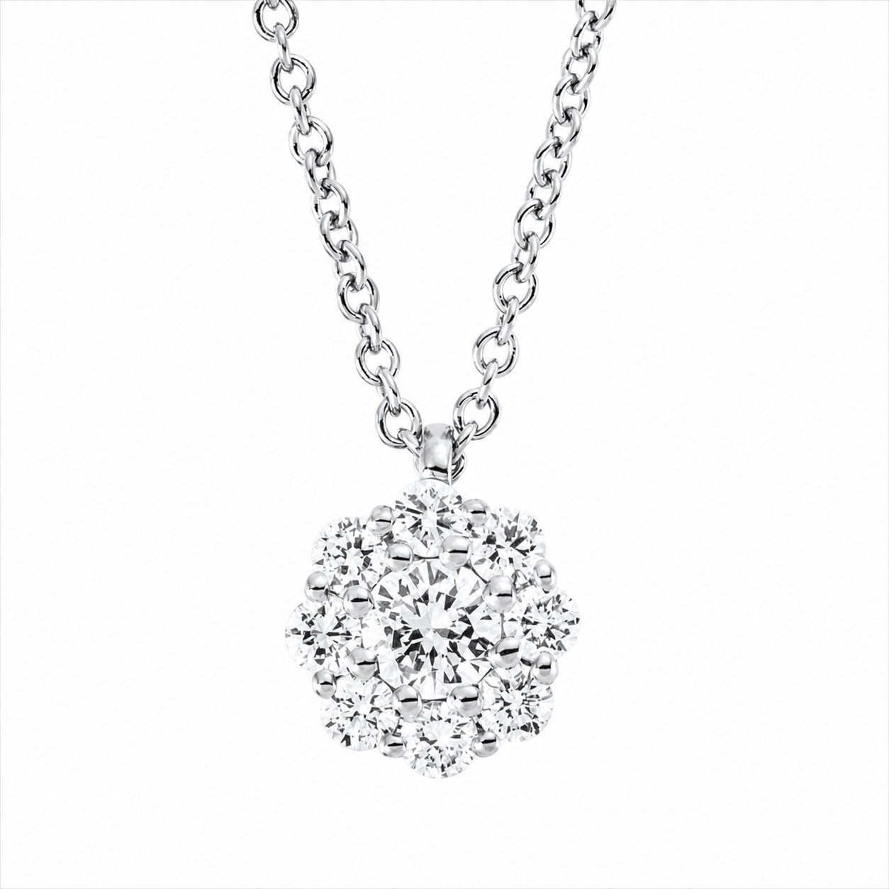 Looi & Co Ogrlica Bijelo Zlato (18k) 4N769W8-1