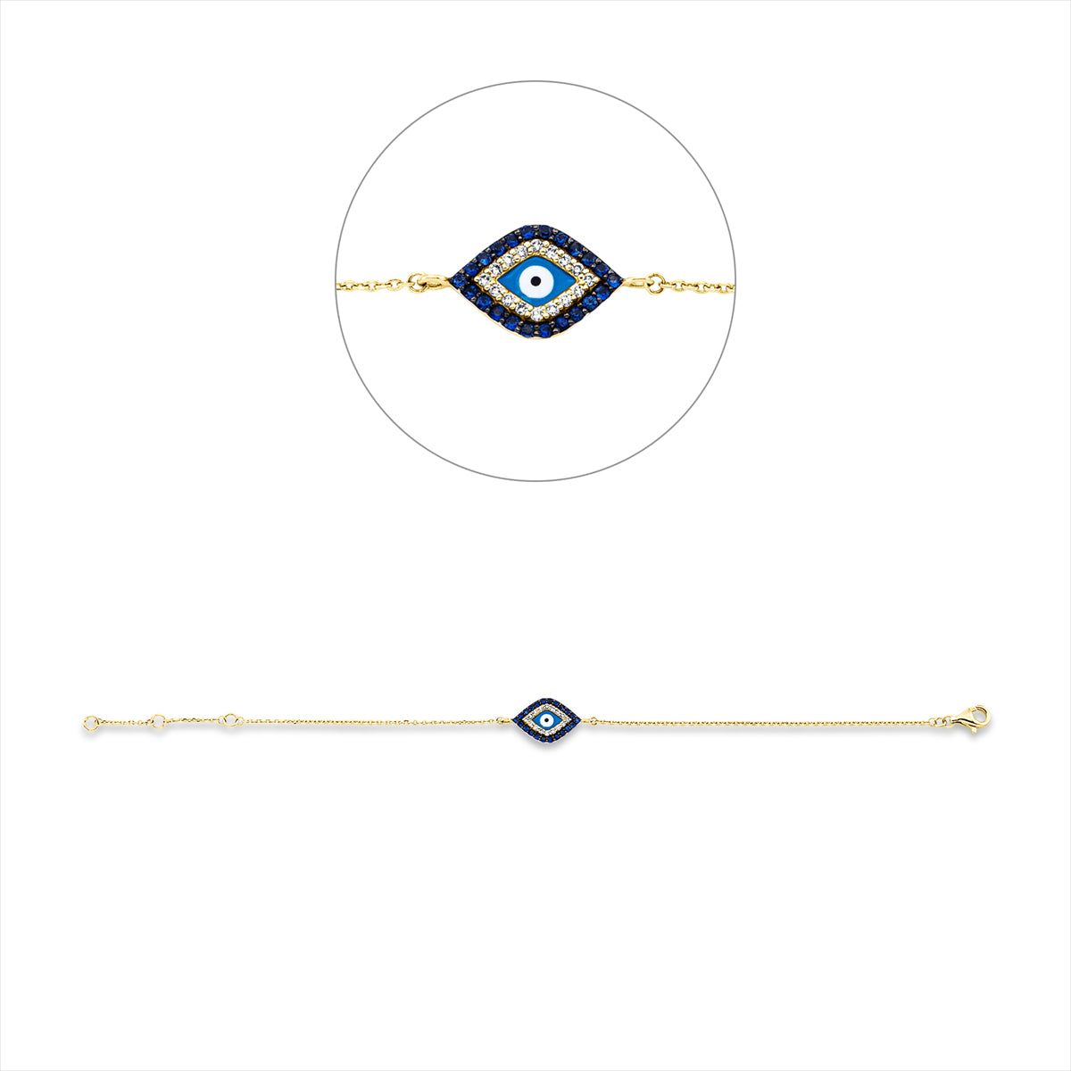 Looi & Co Narukvica Žuto Zlato (18k) 5C968G8-1