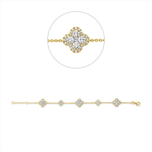 Looi & Co Narukvica Žuto Zlato (18k) 5F275G8-1