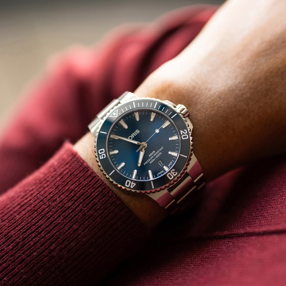 Oris Aquis Date 73377874135-0782204PEB