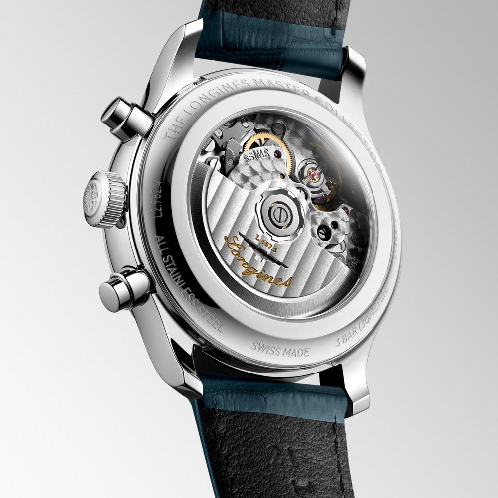 The Longines Master Collection Chrono Moonphase L2.962.4.73.2
