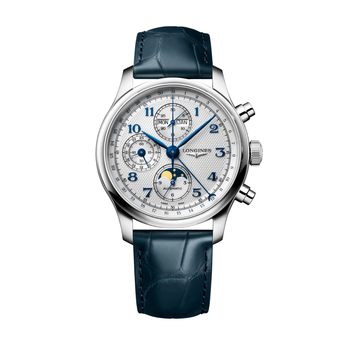 The Longines Master Collection Chrono Moonphase L2.962.4.73.2