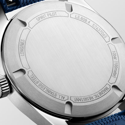 Longines Spirit Pilot L3.809.4.93.9