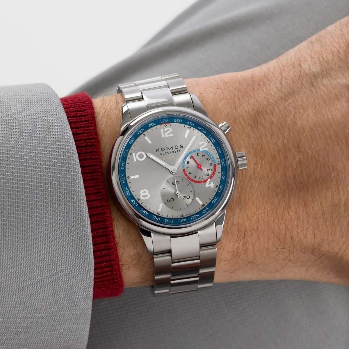 NOMOS Club Sport Neomatik Worldtimer NOMOS791